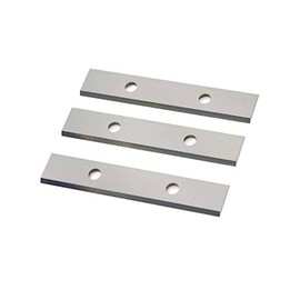 OSCARBIDE 60mm (2-3/8") Carbide Inserts, 60x12x1.5mm, 2 Edges, for Woodworking, Helical Planer Heads, & Hand Scrapers, 10 Pieces