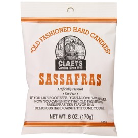 Claey's Sassafras Drops, 6-Ounce Packages (Pack of 12)
