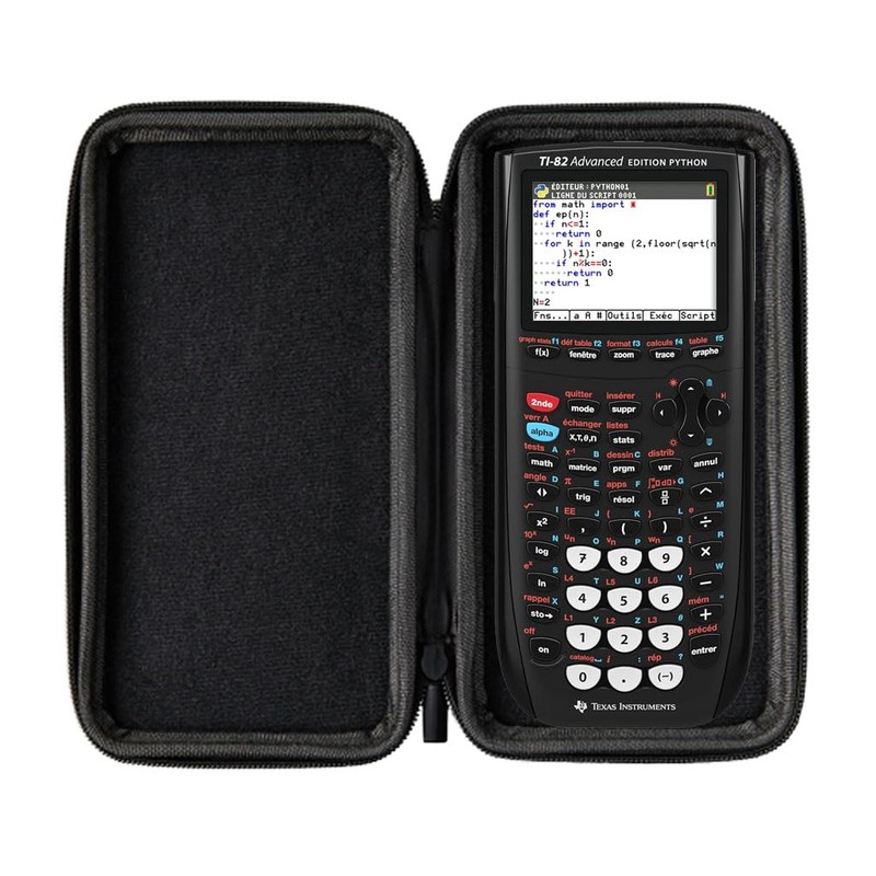 CALCUSO Basic Set Red with Graphing Calculator TI-82 Advanced Python