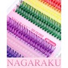 NAGARAKU Partial False Eyelashes, Dense Long Eyelashes, 3D Feel Up,