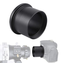 Astronomical Telescope Adapter Ring, 2" to M48*0.75 Astronomic Telescope Eyepiece Lens Camera T Adapter Ring, Telescope Eyepiece Adapter Set for Astronomical Photography