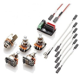 EMG 1 or 2 Pickups HZ (PASSIVE) Conversion Wiring Kit