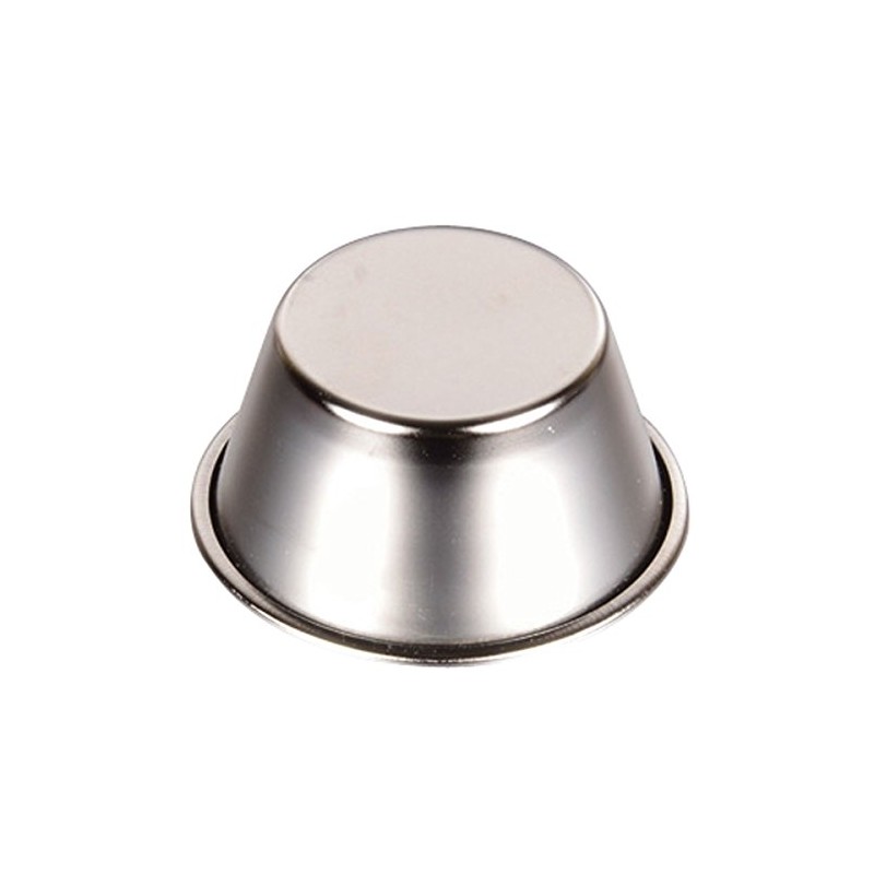Pearl Metal Raffine Stainless Steel Pudding Muffin Cup, M (D-6216)