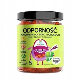 MyVita - Resistance - Vitamins - Minerals - Dietary Supplement for Children and Adults - 2 Jelly Beans per Day - 60 Gels (1 Month)