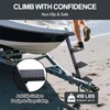 4 Step Boat Trailer Steps,Heavy Duty Boat Steps with Handle