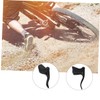 Kisangel 1pair Aluminum Alloy Bike Brake Levers for Bent Handlebars