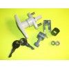 AP HURRICANE SHUTTER LOCK- T-HANDLE (WHITE) COMPLETE ACCORDION SHUTTER(KEYED ALIKE)