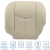 GXARTS Driver Side Botom Lower Replacement Leather Seat Cover #522