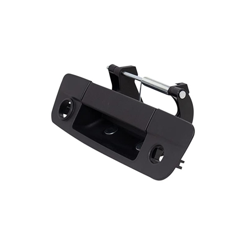 TRQ Tailgate Handle - Black, Compatible with 2009-2012 Dodge Ram