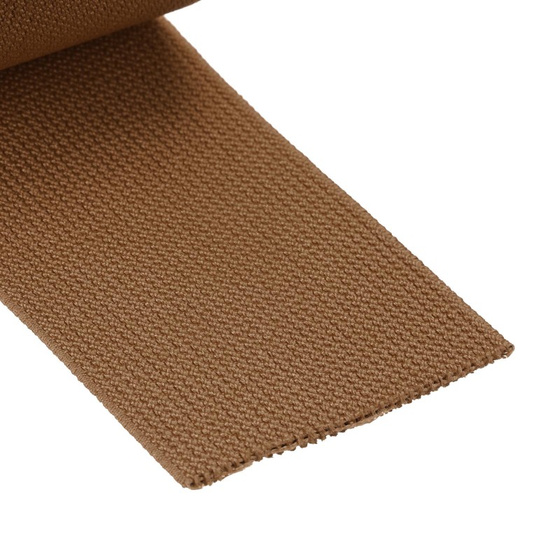 sourcing map Twill Wide Elastic Band Double-Side 75mm(3 inch) Flat