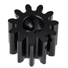 BRKRC 4pcs Pinion Gears M1.5 8mm Shaft Hole 11T 12T 13T 14T Steel Motor Gear Set for 1/5 1/6 1/7 1/8 1/10 Tra-xxas Arrma HSP HPI AXIAL LOSI RC Car Brushed Brushless Motor