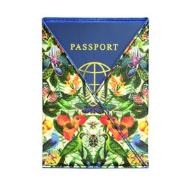 Archive Luggage Tag & Passport Holder Travel Set, Green