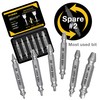 Damaged Screw Extractor - Remover for Stripped Head Screws, Nuts