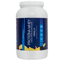 NLS Essentials® | Proteína Suero de Leche | Sin Azucar Añadida | Sin Gluten | Sabor Vainilla | Fórmula enriquecida con Probióticos y Enzimas Digestivas | 25g de Proteína por Porción | 900g Polvo