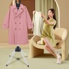 DYRABREST Steamer Hanger Stand Garment Hanger for Steaming Clothes Rotatable