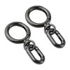 [FUSSED] 2pcs Key Ring, Backpack Buckle, Spring Gate O-Ring Round
