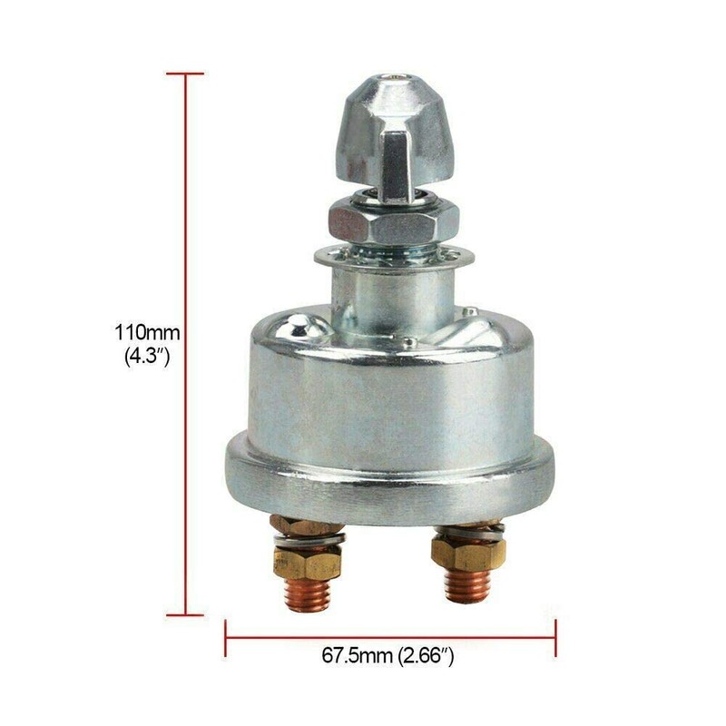 Smileracing 2Post Car Racing Master Battery Quick Disconnect Cut/Shut Off