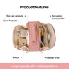 Vbvbip 2025 New Elegant Travel Makeup Bag for Women, Waterproof