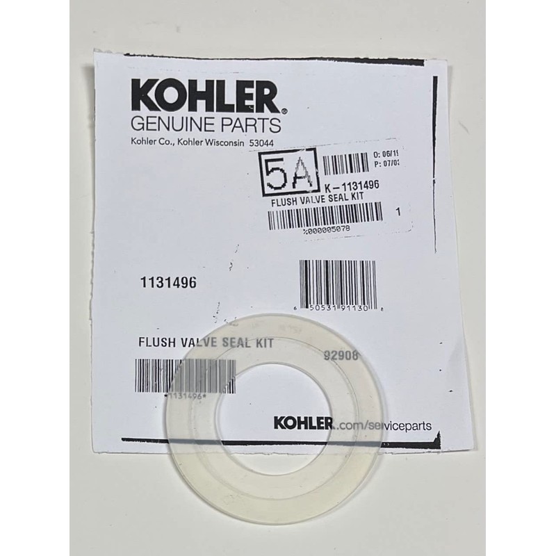 NuFlush Replacement for Kohler 1131496 Flush Valve Seal Kit (3