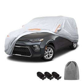 GIANT PANDA Custom Fit Kia Soul Car Cover, Waterproof SUV Cover with Soft Lining for Kia Soul 2020-2025, Sun UV Protection