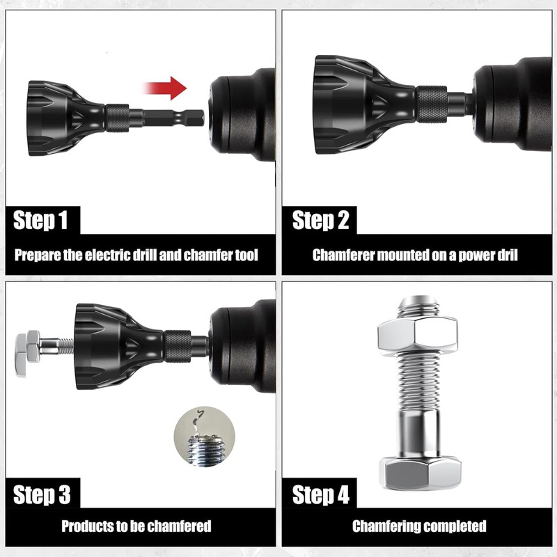 Deburring External Chamfer Tool Pipe Deburring Tool with Tungsten Steel