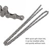 9 Speed Bicycle Chain, 110 Links High Carbon Steel Bicycle