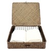 Sumnacon Set of 2 Seagrass Storage Basket Handmade Weave Hamper