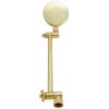All-Directional Showerhead, Polish Brass Finish - By PlumbUSA