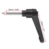 sourcing map 2pcs Adjustable Clamping Lever Handle M5 x 25mm