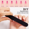 CHAOMAO Professional Nail Files 10PCS Double Sided 100/180 Grit Emery