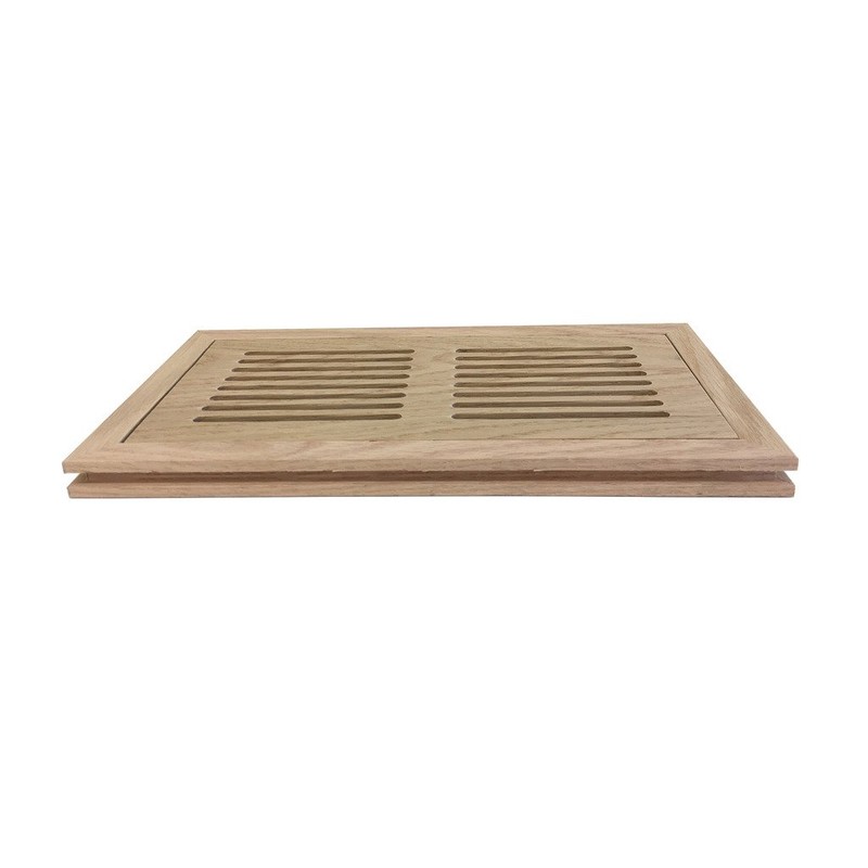 4 Inch x 10 Inch White Oak Hardwood Vent Floor