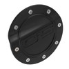 Fuel Door Cover Gas Tank Cap Lid Black Fit for