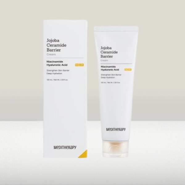 Jojoba Ceramide Barrier Cream 100ml (1 bottle) Meditherapy 100-Hour Moisturizing