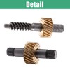 X AUTOHAUX Car Convertible Hood Locking Motor Gear Repair Kit