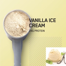 Optimum Nutrition Gold Standard 100% Whey Protein Powder, Vanilla Ice Cream, 1 Pound (Packaging May Vary)