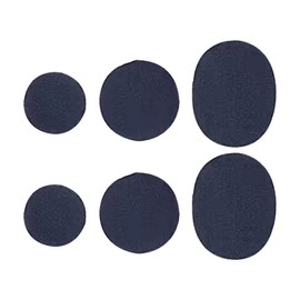 6pcs Shoe Hole Repair Patch Shoe Patch Vamp Shoes Hole Sticker Heel Repair Subsidy Dark Blue
