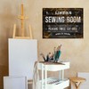 Custom Sewing Sign, Custom Name for Sewing Room Wall Art