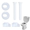 Toilet Seat Replacement Kit Made of Plastic, Toilet Seat Bolts