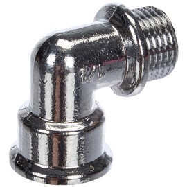 CORNAT TEC386101 1/2IT/ ET Chrome Brass Angle