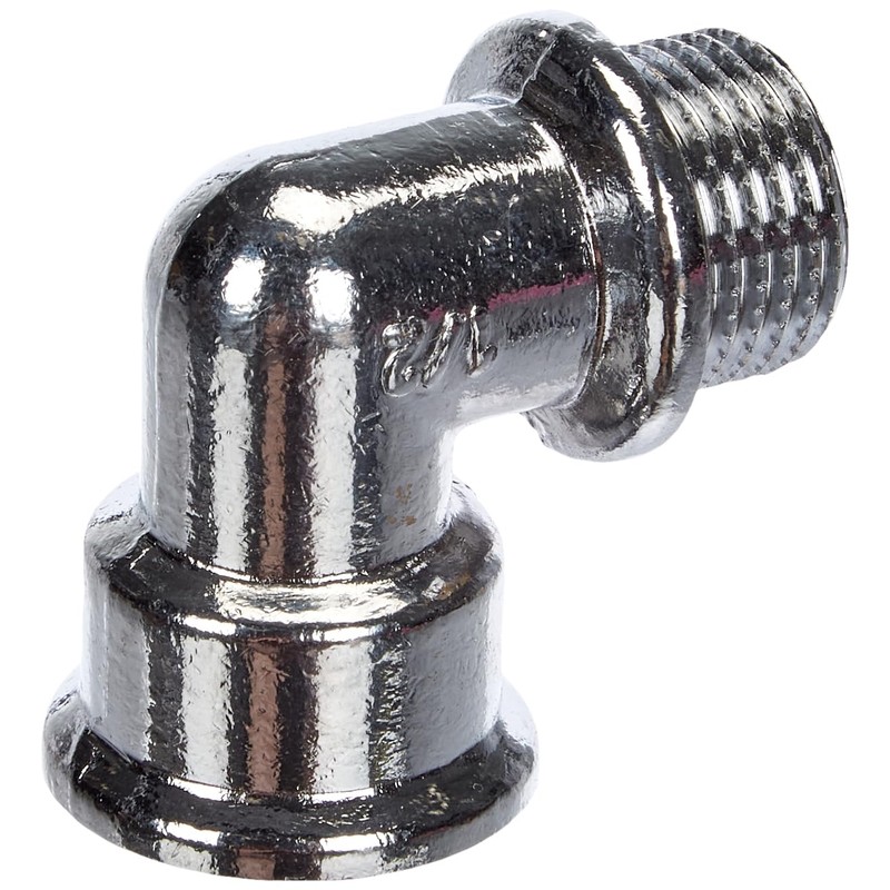 CORNAT TEC386101 1/2IT/ ET Chrome Brass Angle