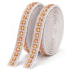 Rhinestone Strips Rhinestone Ribbon Self Adhesive Trim 2 Yards