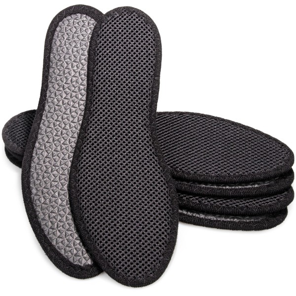 SULPO 3 Pairs of Insoles for Sweaty Feet, Shoe Insoles