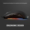 SPYCO Action MO-101, Ergonomic Gaming Mouse, 7200 DPI, RGB Light