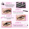 642 Kit Pestañas Maquillaje Diy Extension Mixto 30d 40d 50d