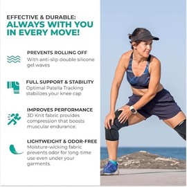 Taddy Gym Knee Cap, Knee Pain, Knee Support, Knee Brace, Knee Pad, Knee Guard, Knee Band And Knee Belt