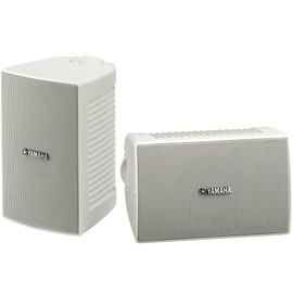 Yamaha NS-AW194WH High-Performance All-Weather Speakers, White