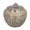 Tea Canister Metal Loose Tea Storage Container Airtight Tea Bag