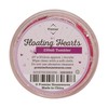 Premier Housewares Acrylic Tumbler with Floating Hearts, Clear/Red, 7 x