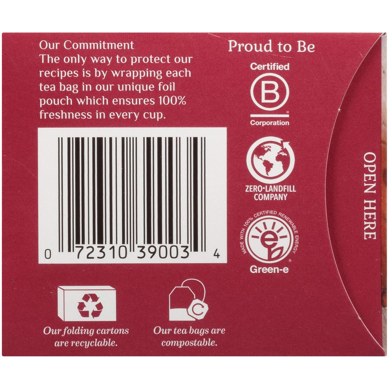 Bigelow Botanicals Cold Water Infusion Strawberry Lemon Orange Blossom Tea