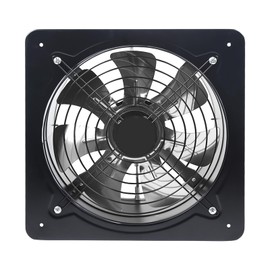 VPABES 14Inch Portable Exhaust Fan, 125W Wall Mounted Vent Fans Ventilating Fan Ventilation Blower for Garage Kitchen Bathroom Ceiling Attic Fan Household Window Basement Ventilation Fan,1200CMF
